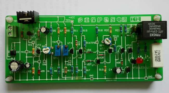 多重保護電源套件/電工電子競賽套件/故障檢修