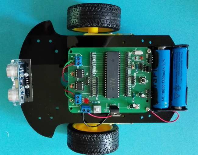 超聲波避障小車(chē)