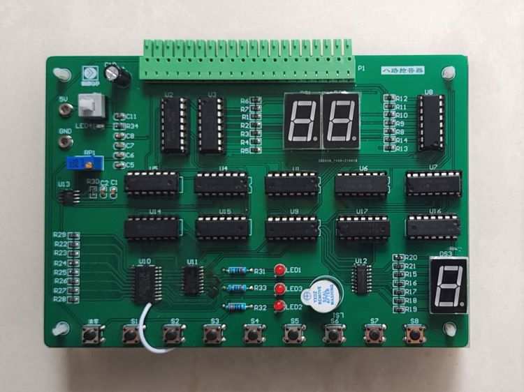 LABVIEW 項目--八路競賽搶答器系統(tǒng)